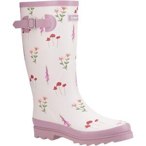 Cotswold Womens/Ladies Wildflower Rain Boots / Pink